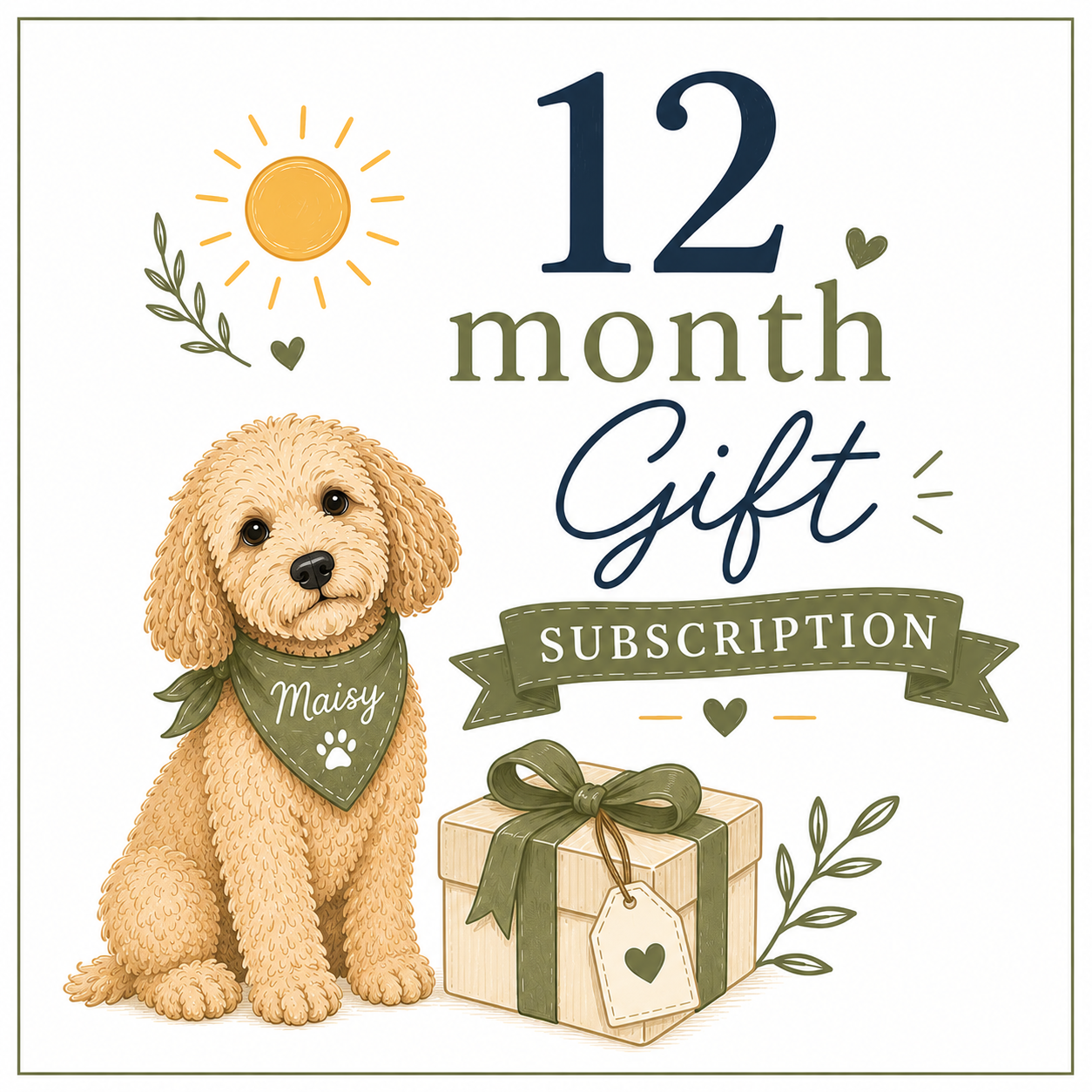 Gift Subscription - 12 Months of Letters